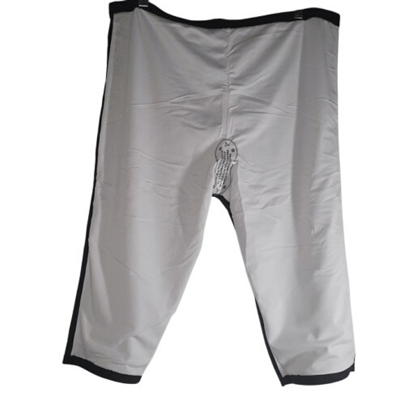 Ecupper Black and Blue Leaf Print 2 Piece Tankini Swimsuit - Picture 13 of 16